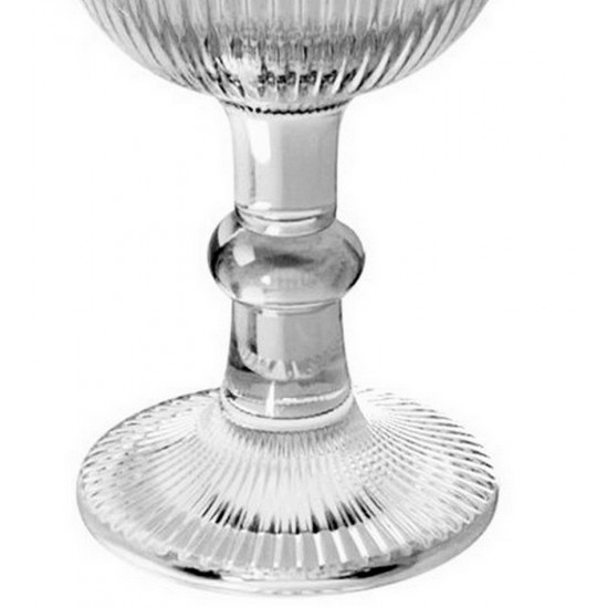 Taça 75ml De Vidro Para Licor Com Fio De Ouro Lines Wolff